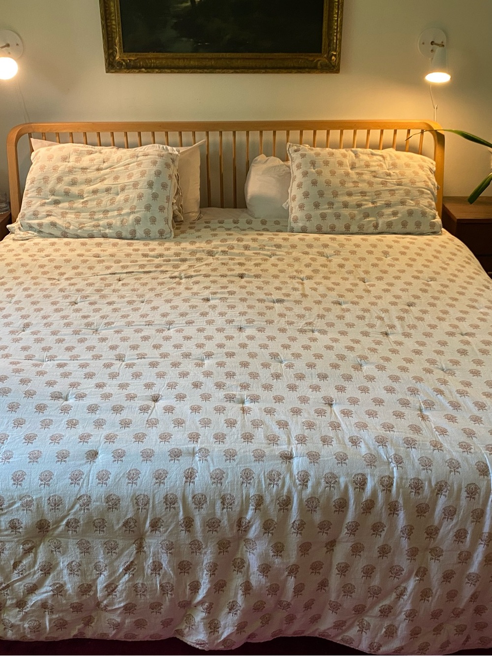 Studio McGee Lofty Woodblock Print Comforter + Shams